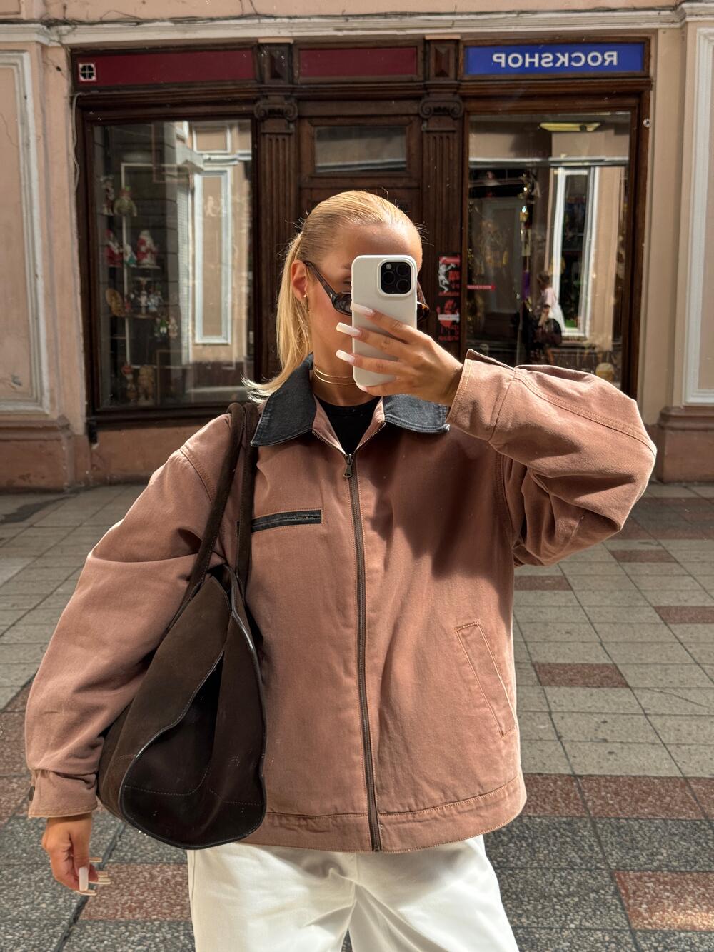 Work jacket Варений мокко, s/m