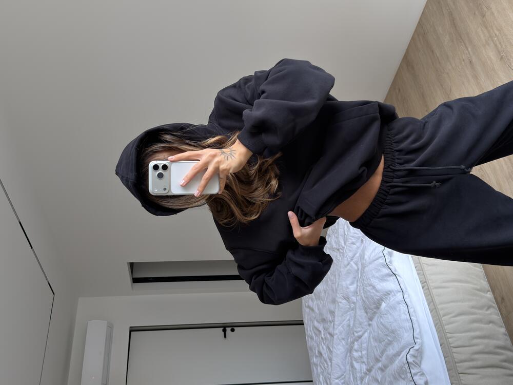 Худі чорний кенгуру s/m