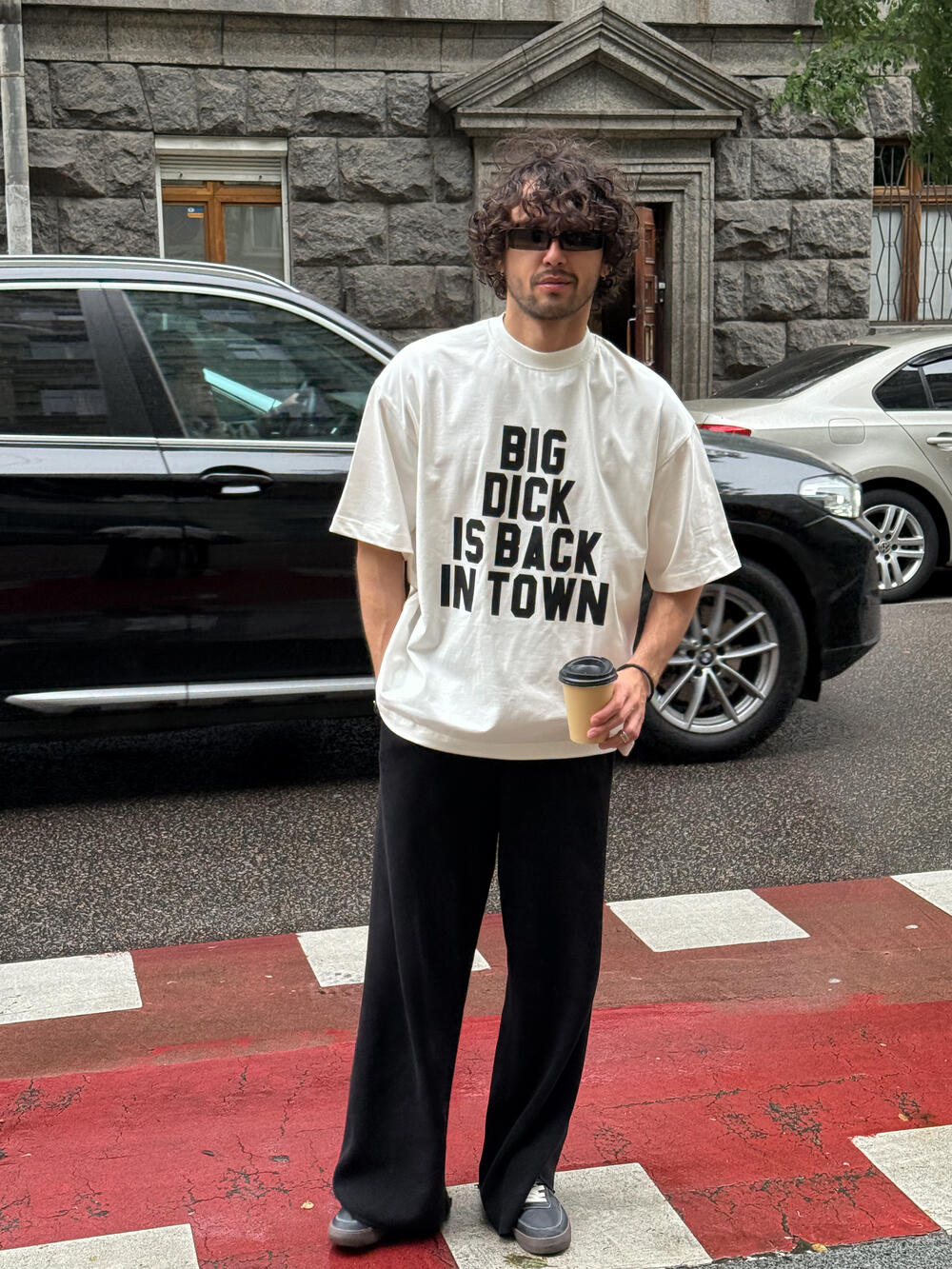 Чоловіча футболка "Back in town" 