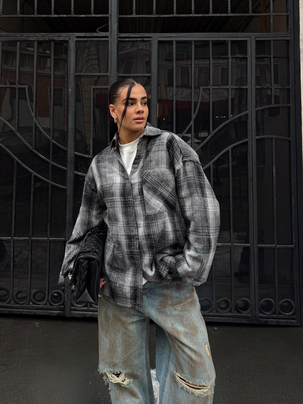 Брудні джинси HUMSMR 100 см, s