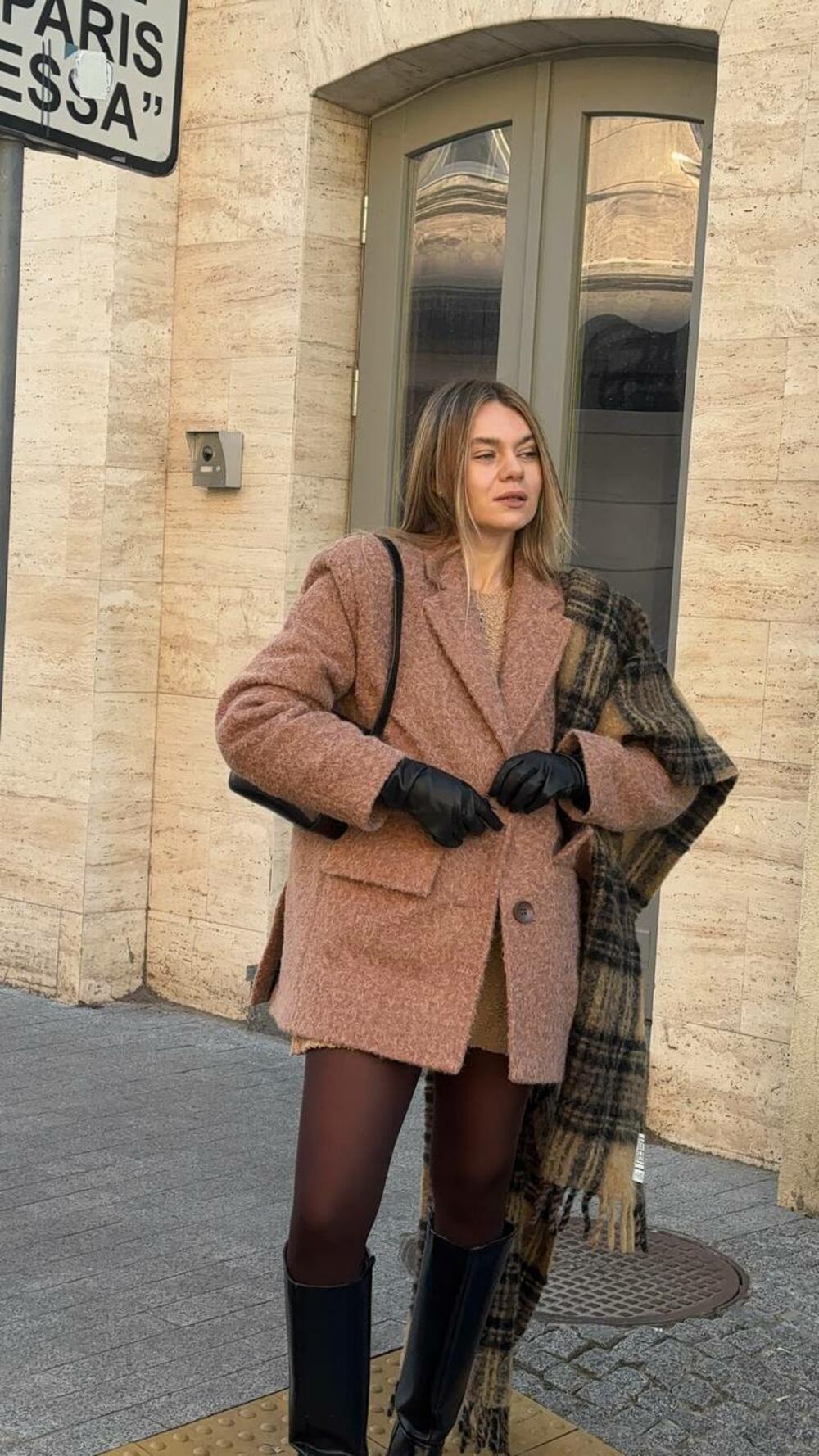 Пальто-піджак Карамель, l/xl