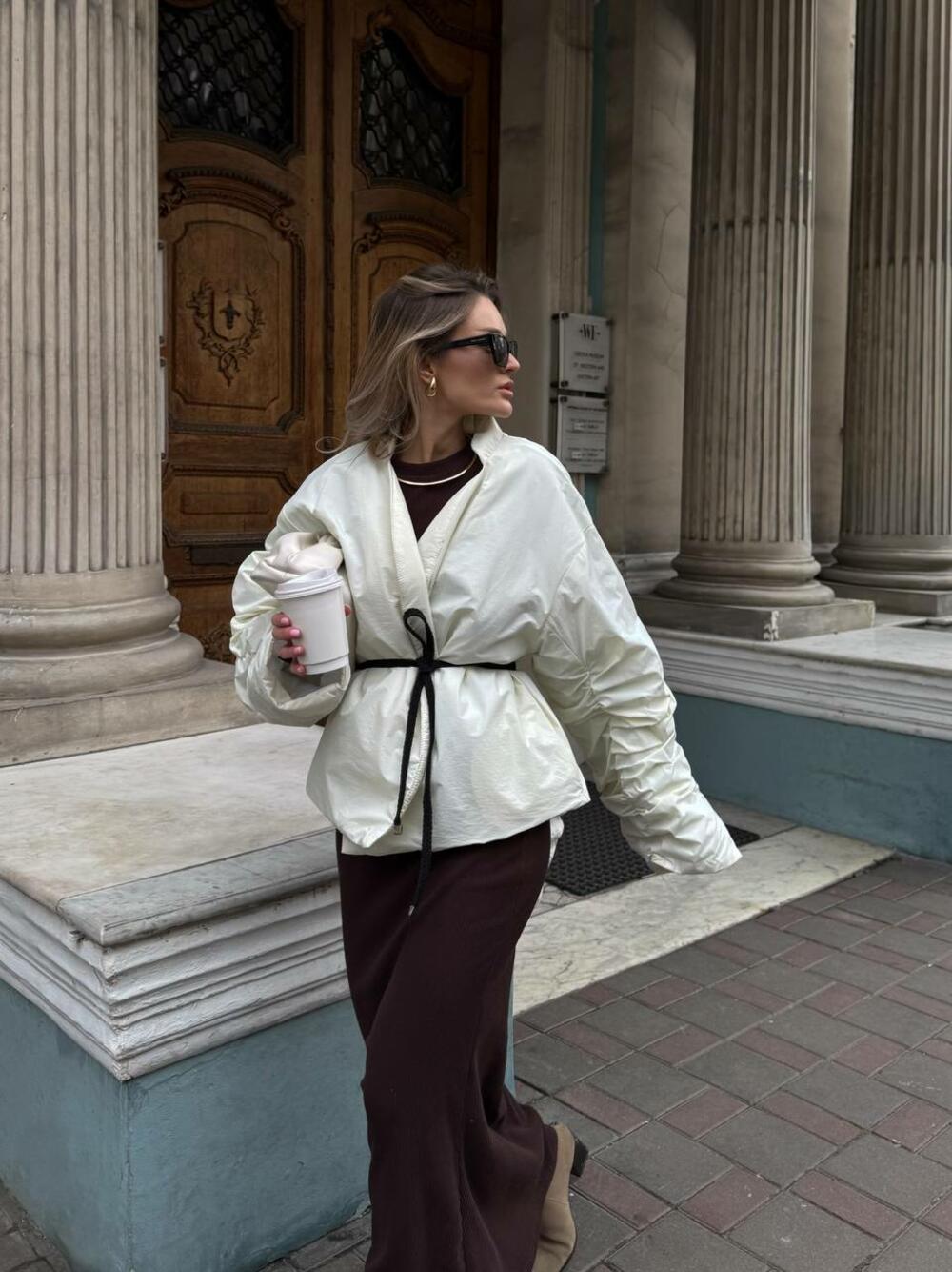 Бомбер-кімоно Молоко, s/m