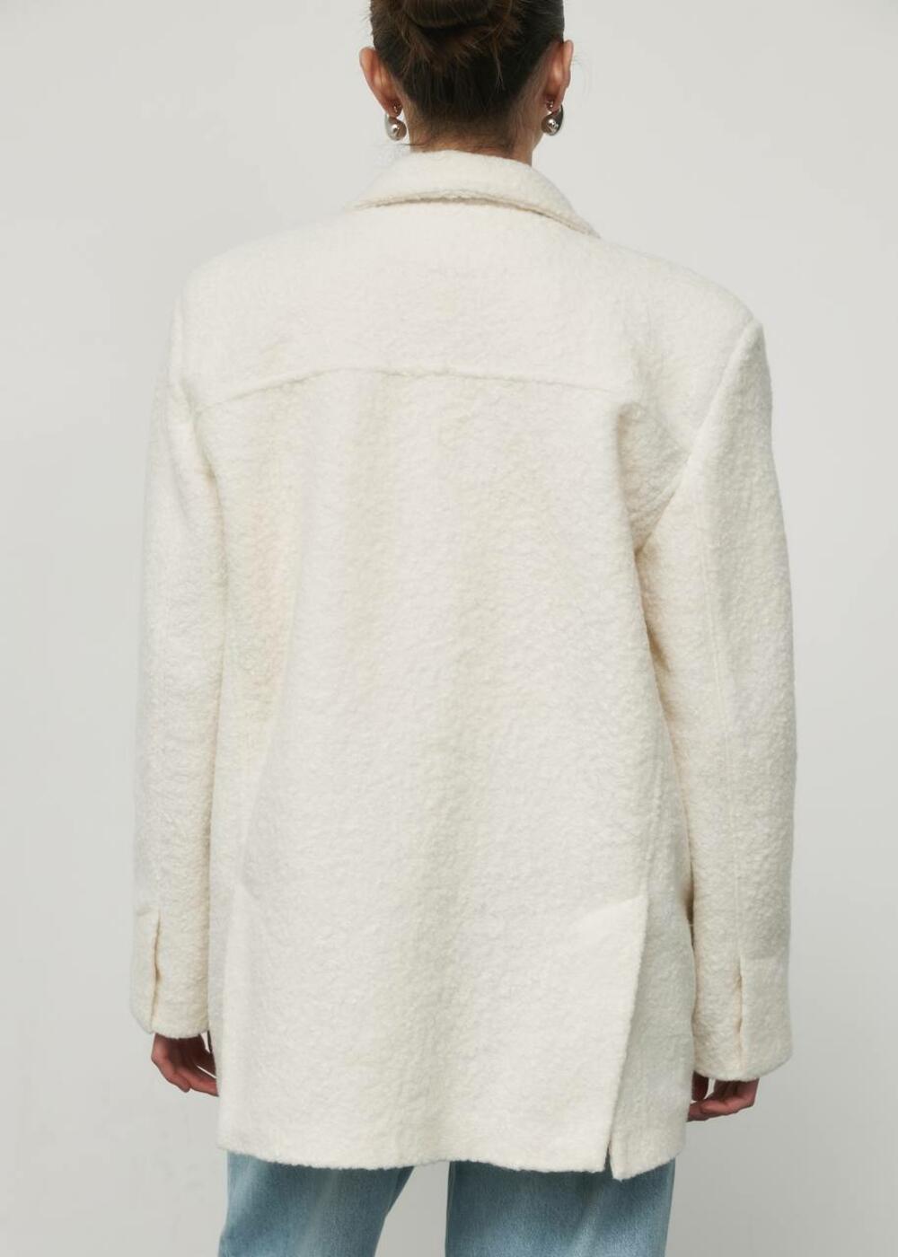 Пальто-піджак Молоко, l/xl