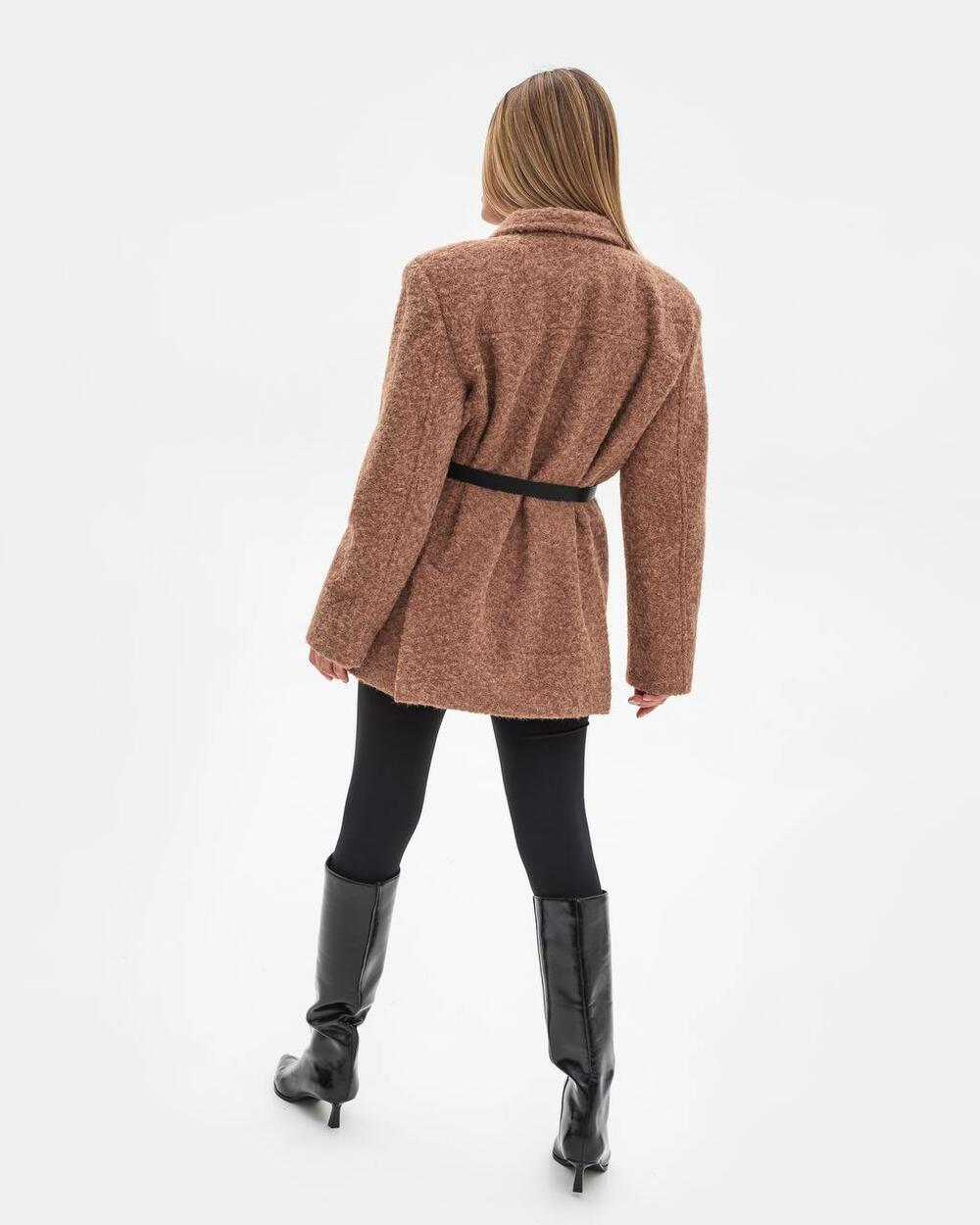 Пальто-піджак Карамель, l/xl