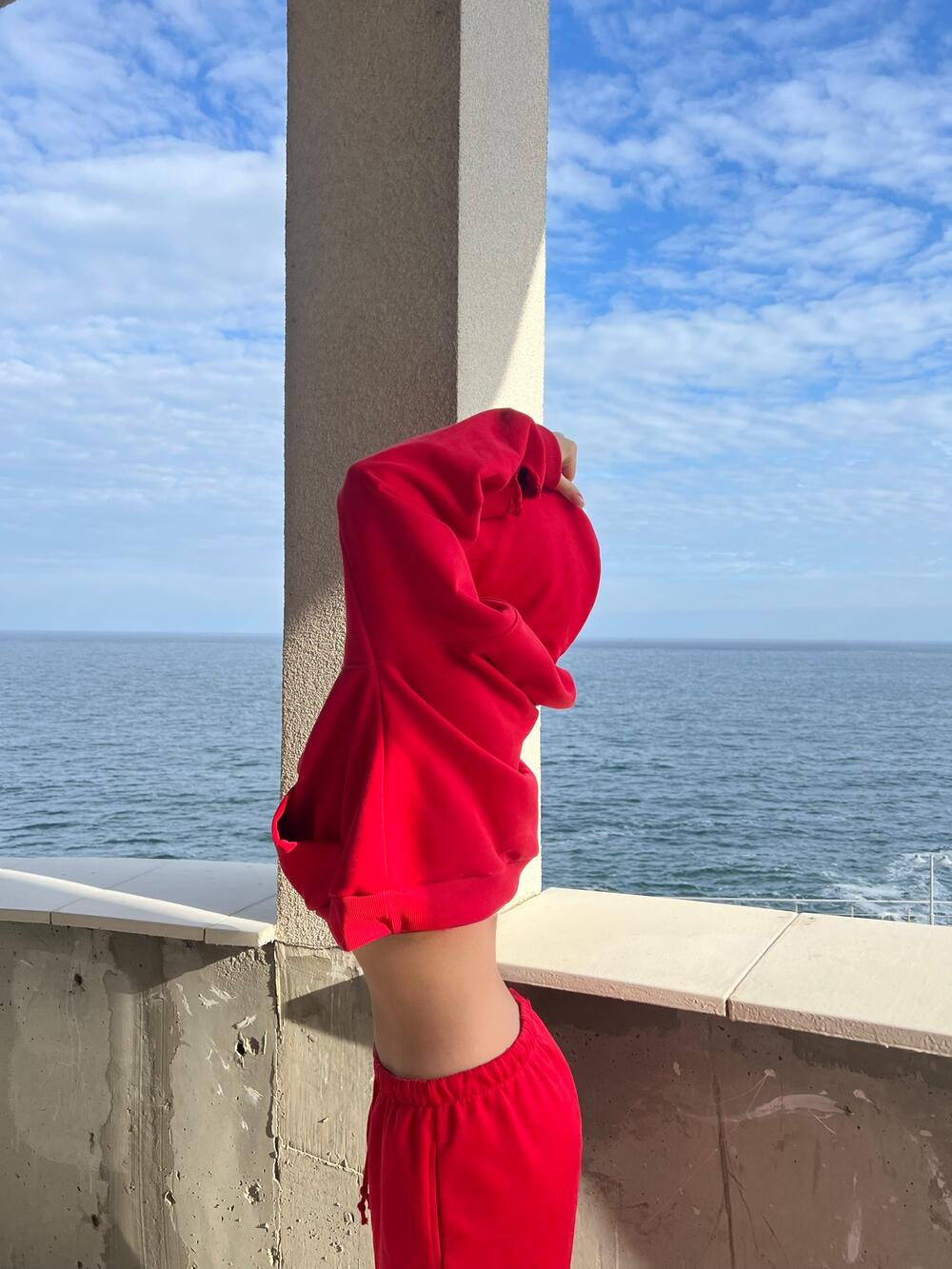 Червоні джогери 95 см, m/l