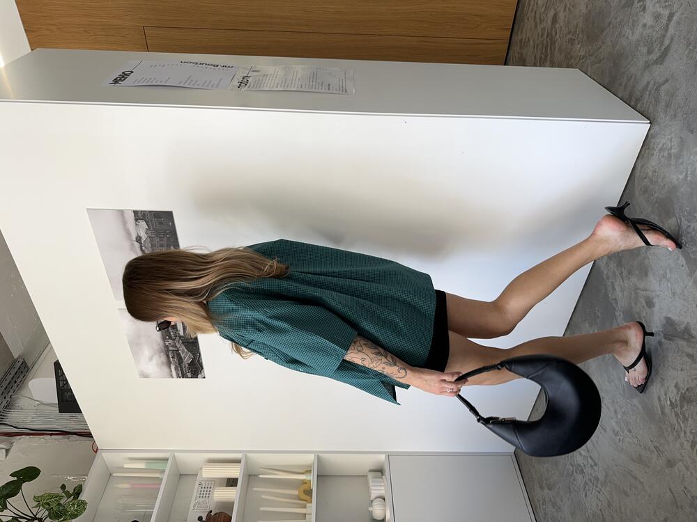 Сорочка з коротким рукавом l/xl