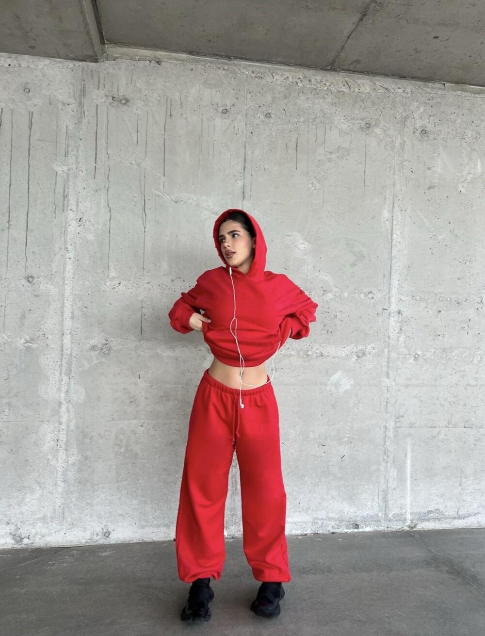 Червоні джогери 95 см, m/l