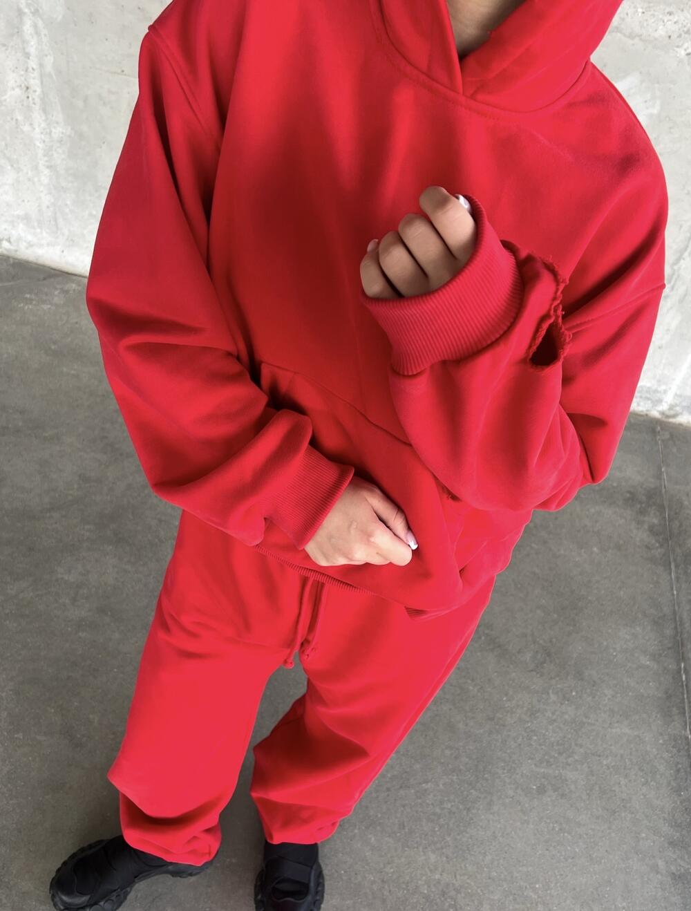 Червоний худі кенгуру s/m