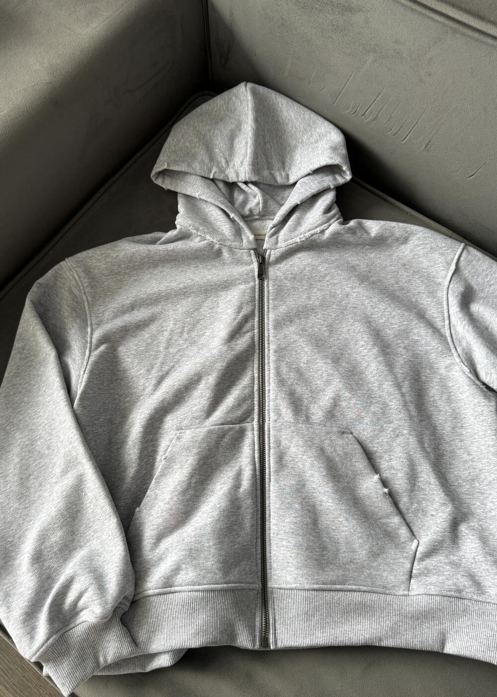 Zip-худі у холодному відтінку s/m