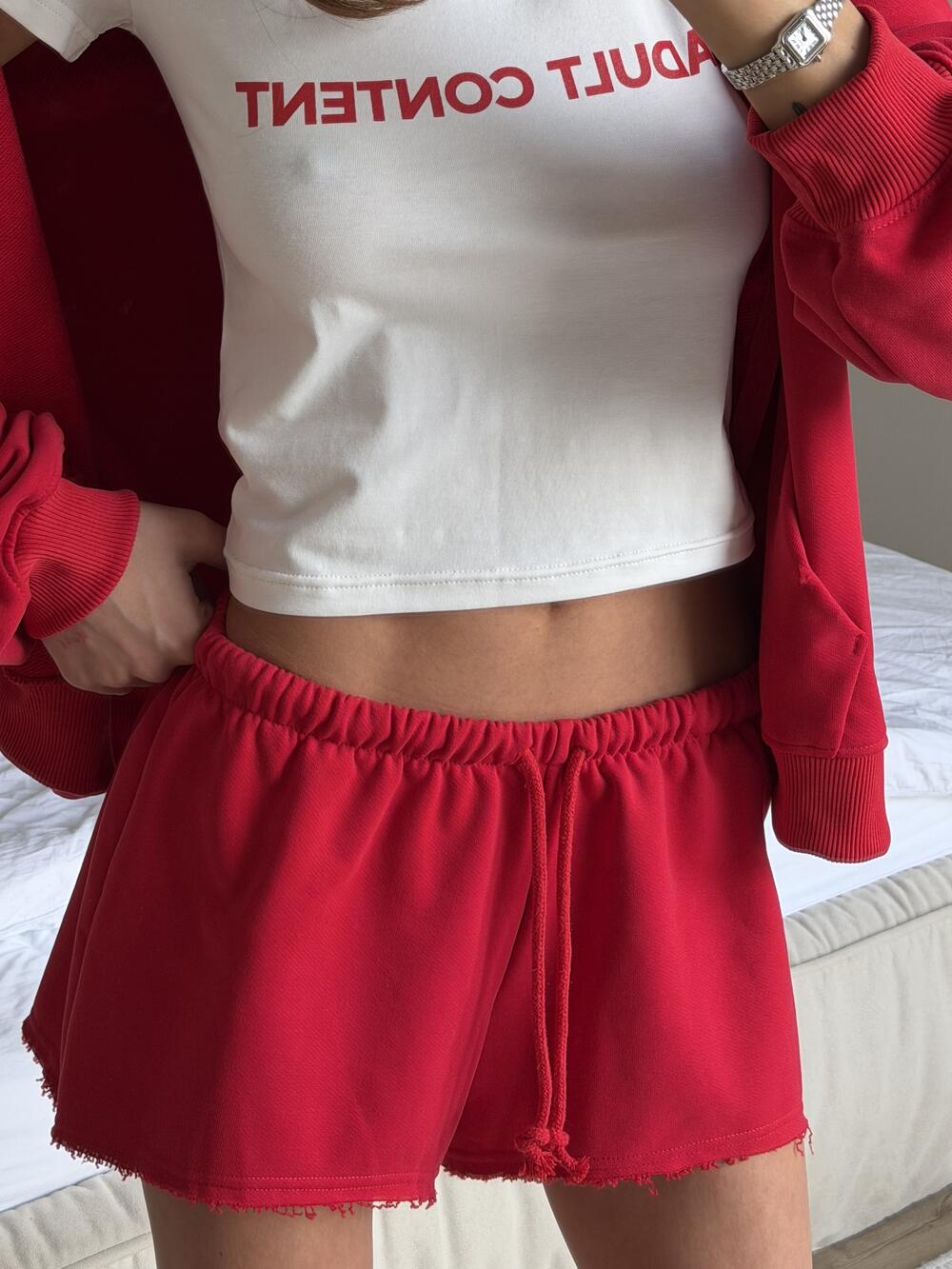 Червоні шорти Raw Fit 