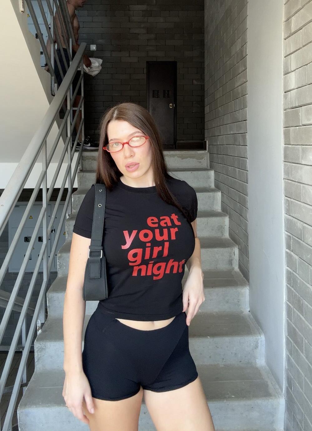 Eat your girl night чорний, s/m