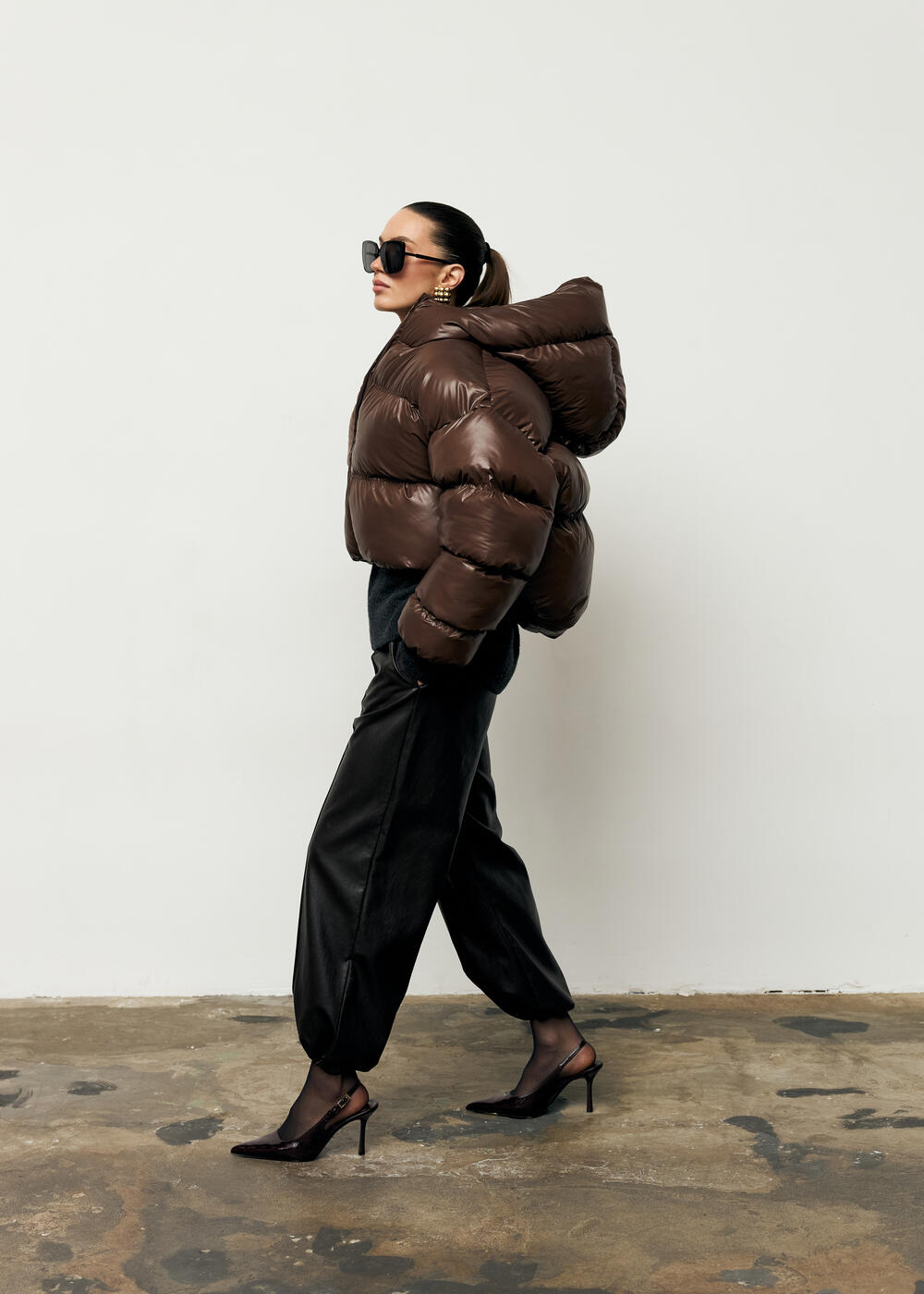 Zephyr Puffer Шоколад глянець, Універсал