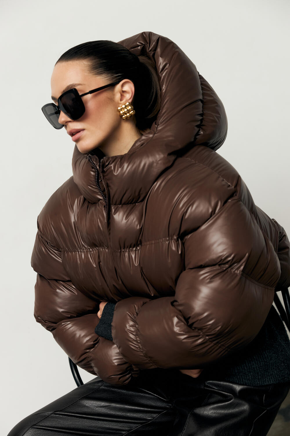 Zephyr Puffer Шоколад глянець, Універсал