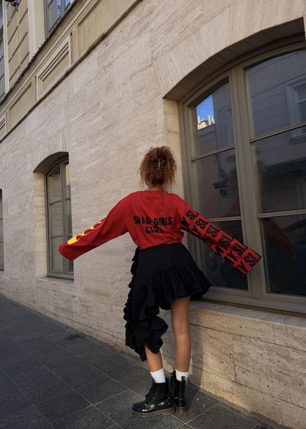 Swag girls club red Червоний, зріст до 169 см