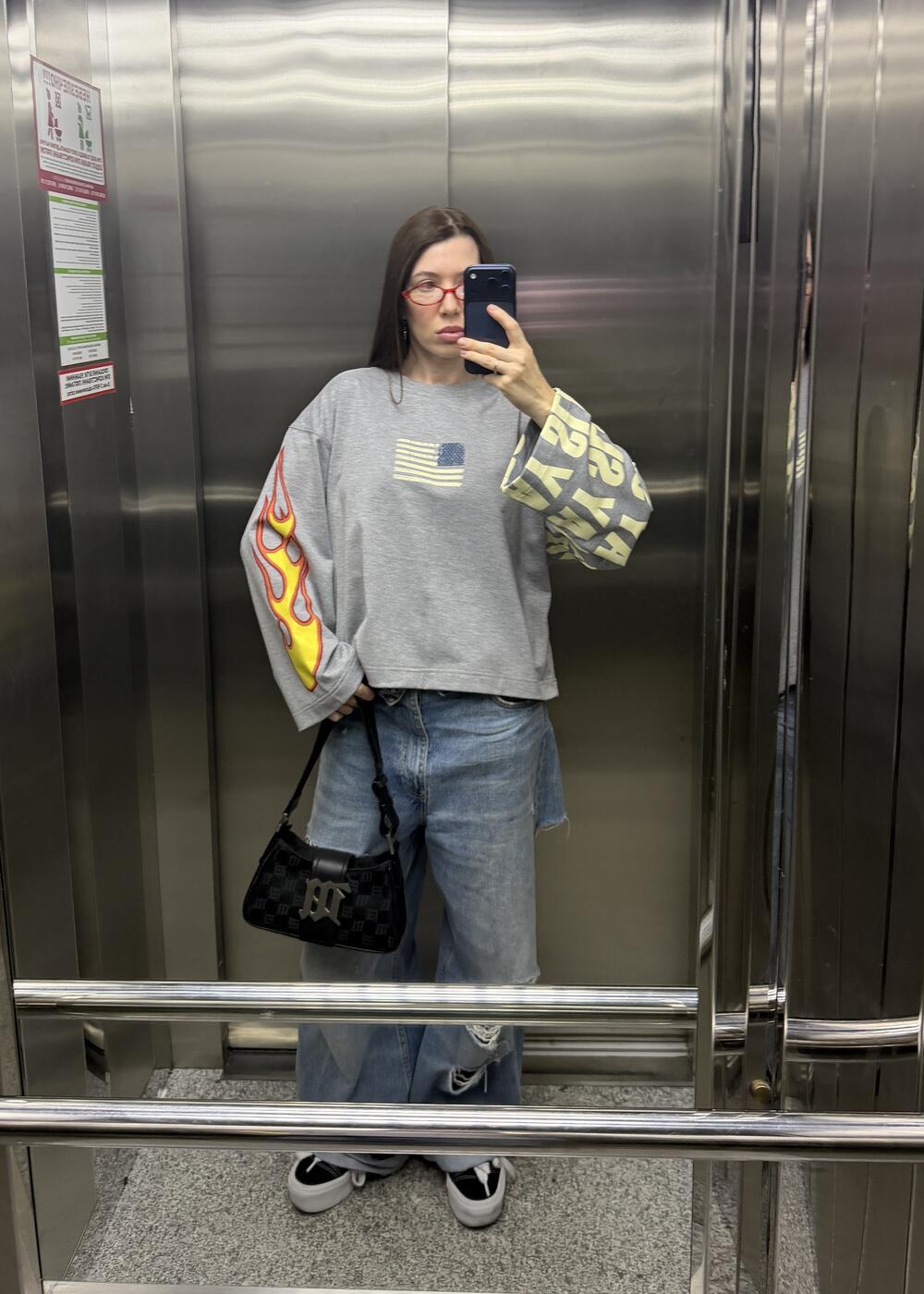 Swag girls club grey Холодний відтінок меланжу, зріст від 170 см