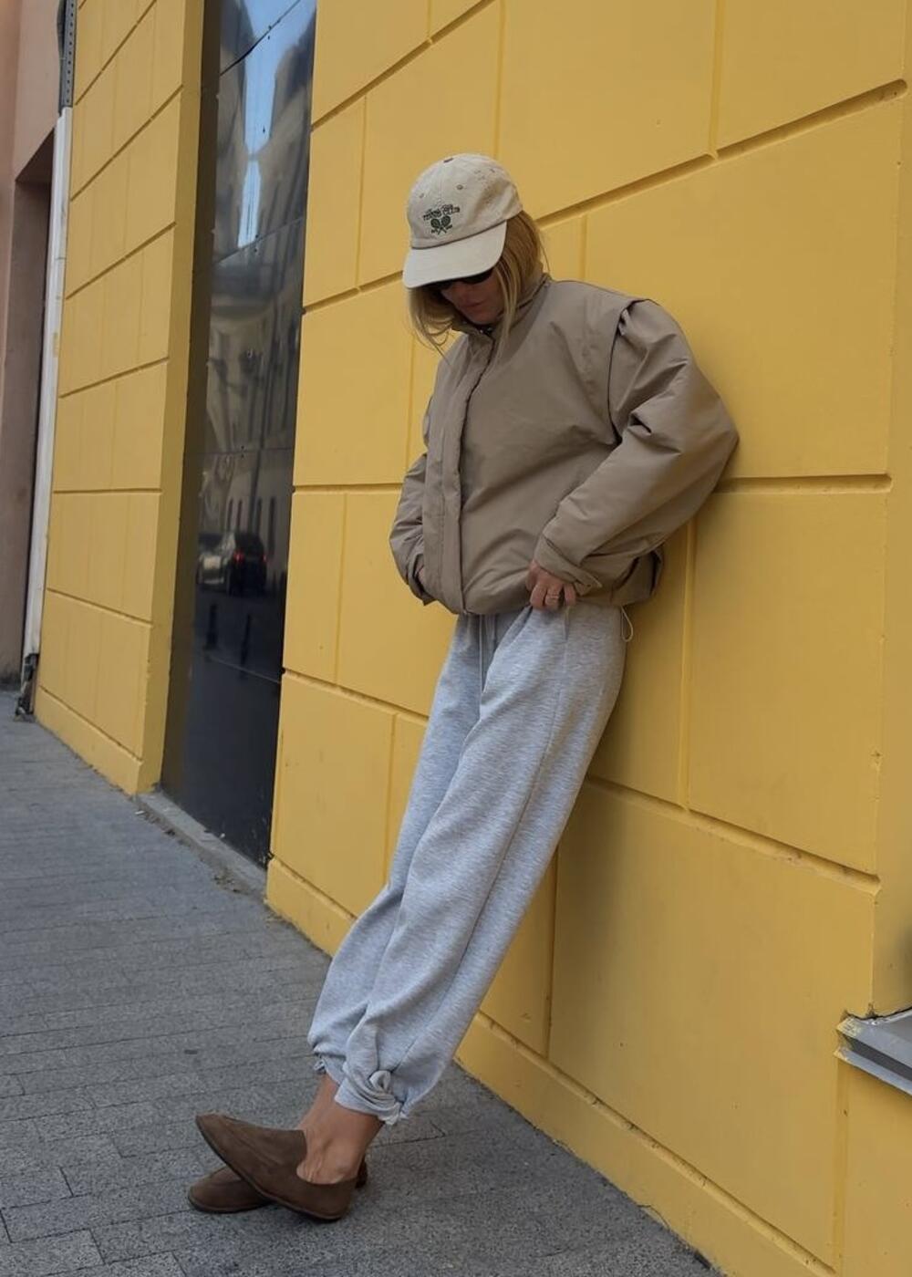 Vintage jacket Бежевий, Універсал