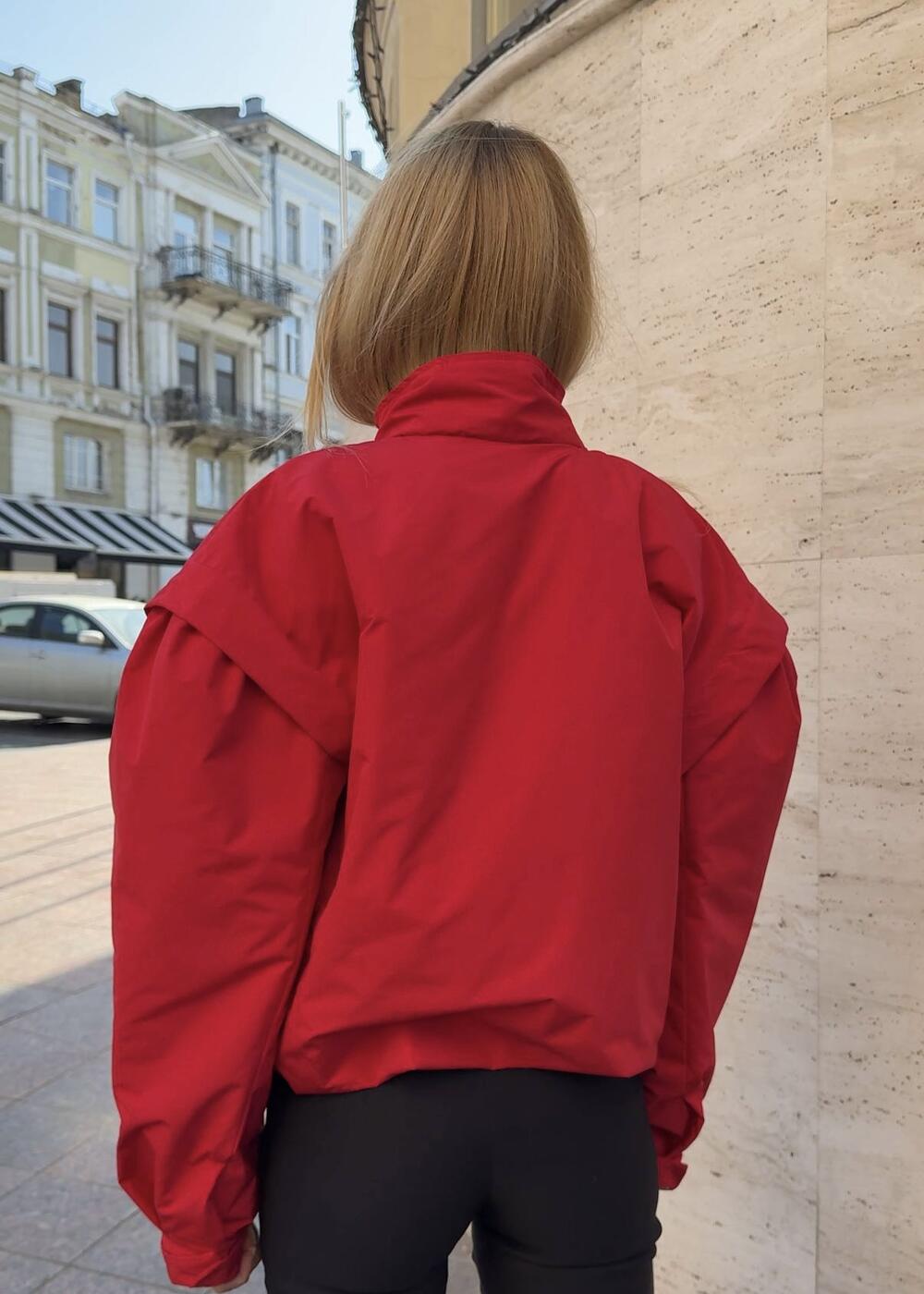 Vintage jacket Червоний, Універсал