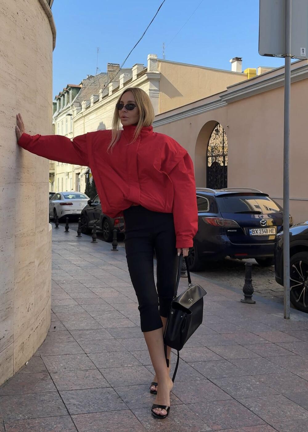 Vintage jacket Червоний, Універсал