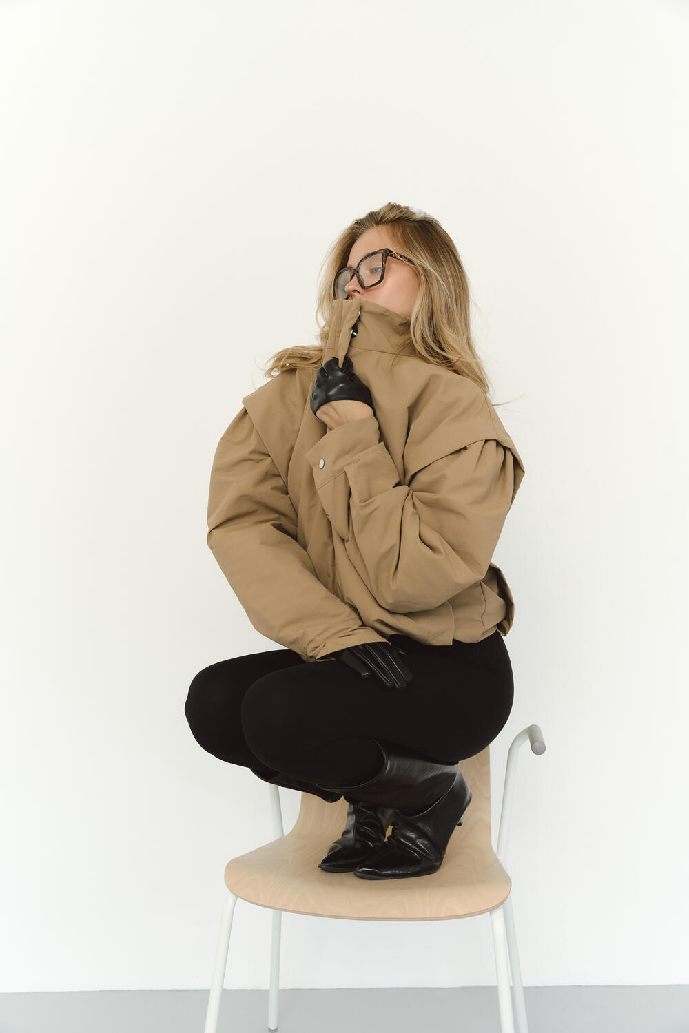Vintage jacket Бежевий, Універсал